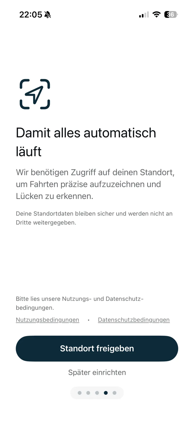 Xevono-Onboarding-Schritt „Damit alles automatisch läuft
