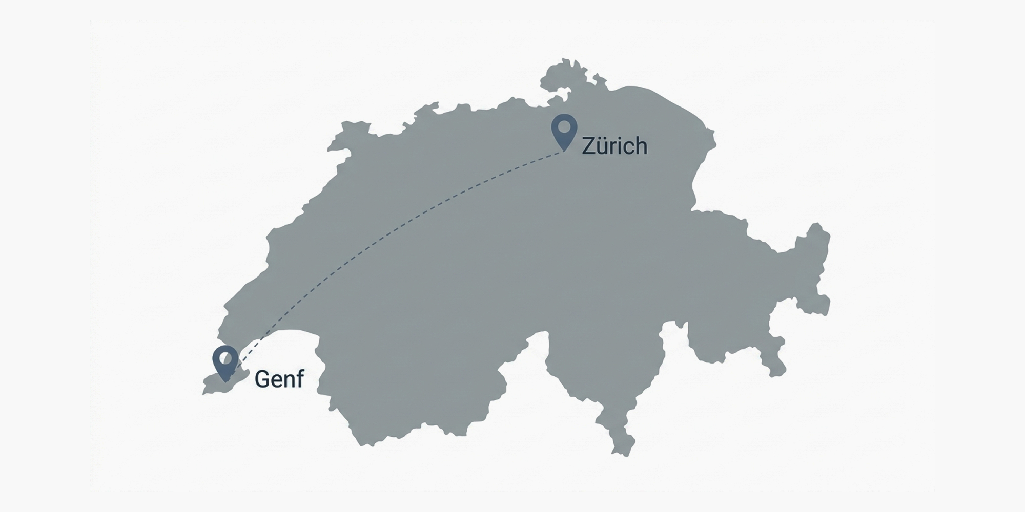 Geo-redundant storage: Zurich and Geneva